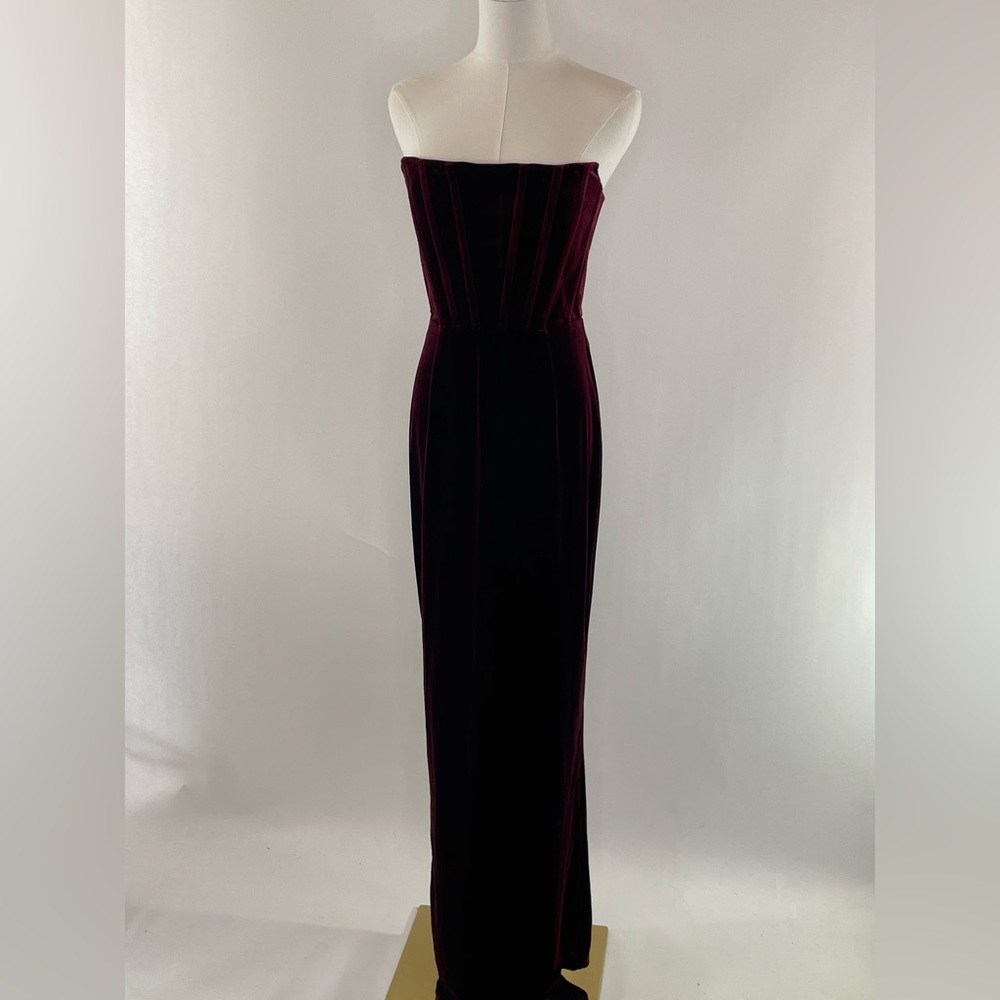 Bronx and Banco Florentina Corset Gown in Scarlet, M - Picture 8 of 14